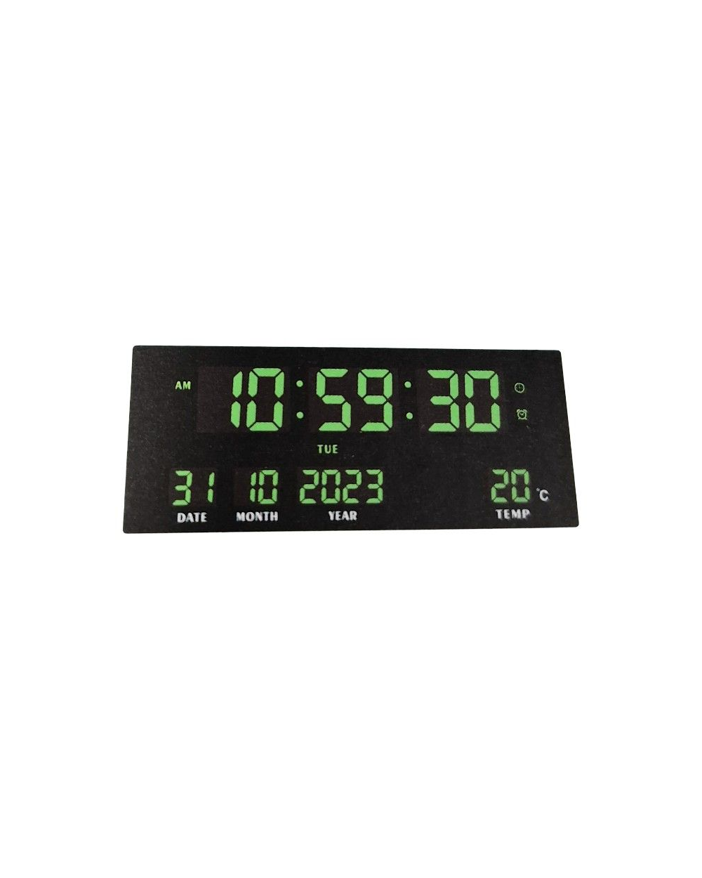 Ηλεκτρονικό ψηφιακό ρολόι LED - JH-3615 - 676173 - Green