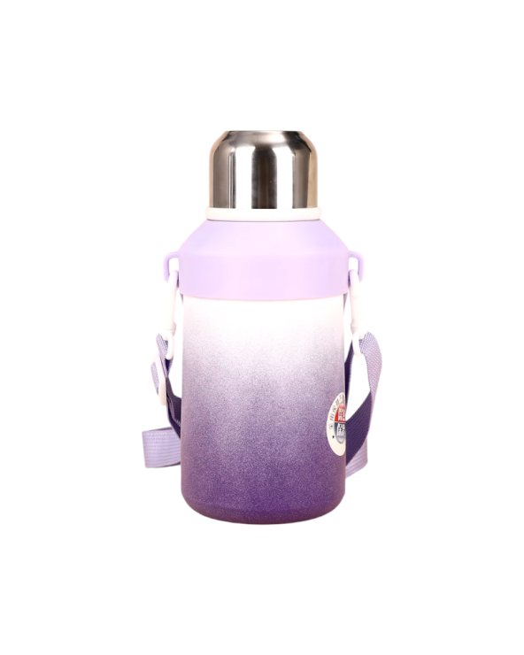 Φορητό παγούρι-θερμός με χειρολαβή - 1000ml - 123743 - Purple