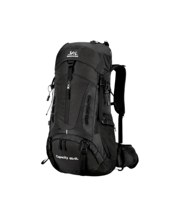 Σακίδιο πλάτης ορειβατικό - H2207 - 65L+5L - 251586 - Black