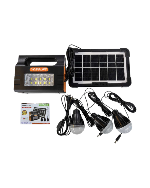 Επαναφορτιζόμενο ηλιακό σύστημα φωτισμού - 3605