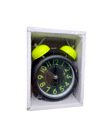 Επιτραπέζιο ρολόι - Ξυπνητήρι - 3301-10 - 301103 - Yellow