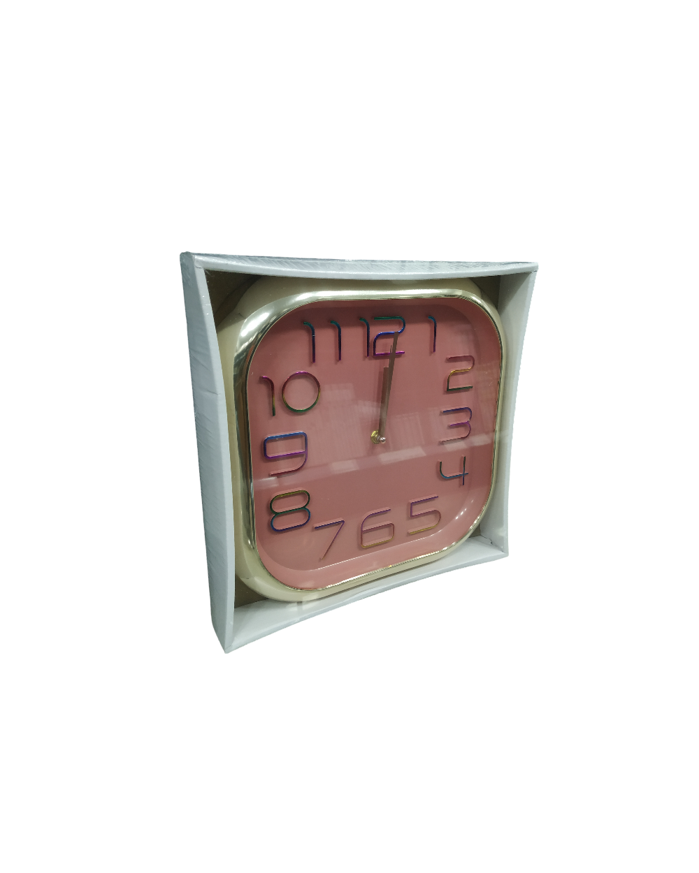 Ρολόι τοίχου - 734DC - 120063 - Pink
