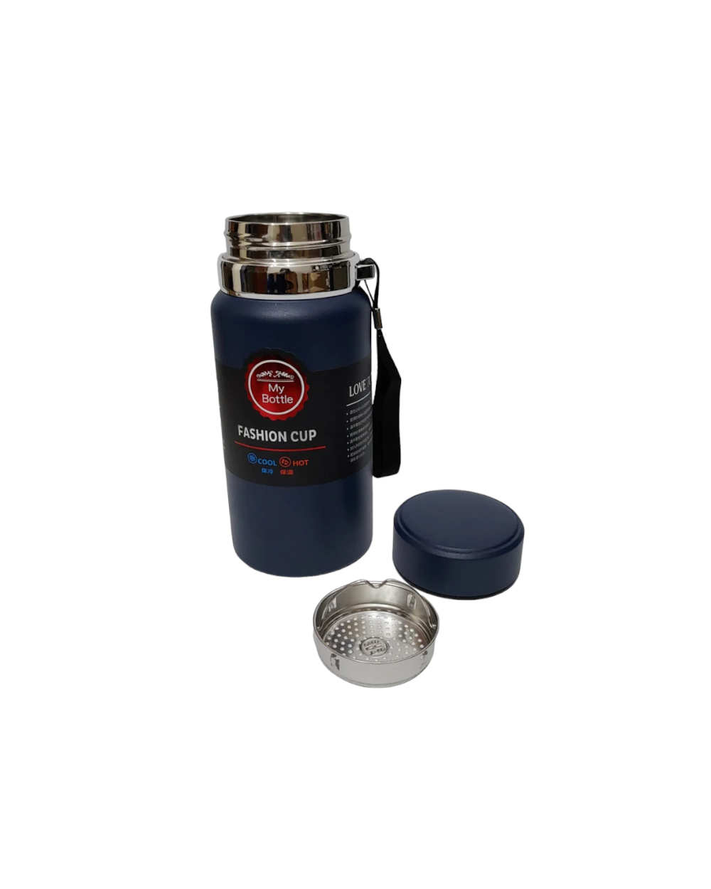 Φορητό παγούρι-θερμός - ZS9207 - 800ml - 192076 - Blue