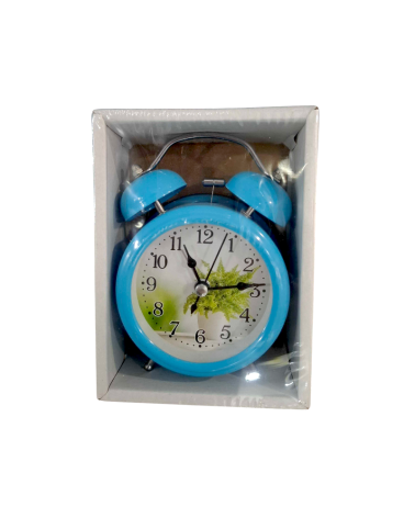 Επιτραπέζιο ρολόι - Ξυπνητήρι - 3301-14 - 330154 - Blue