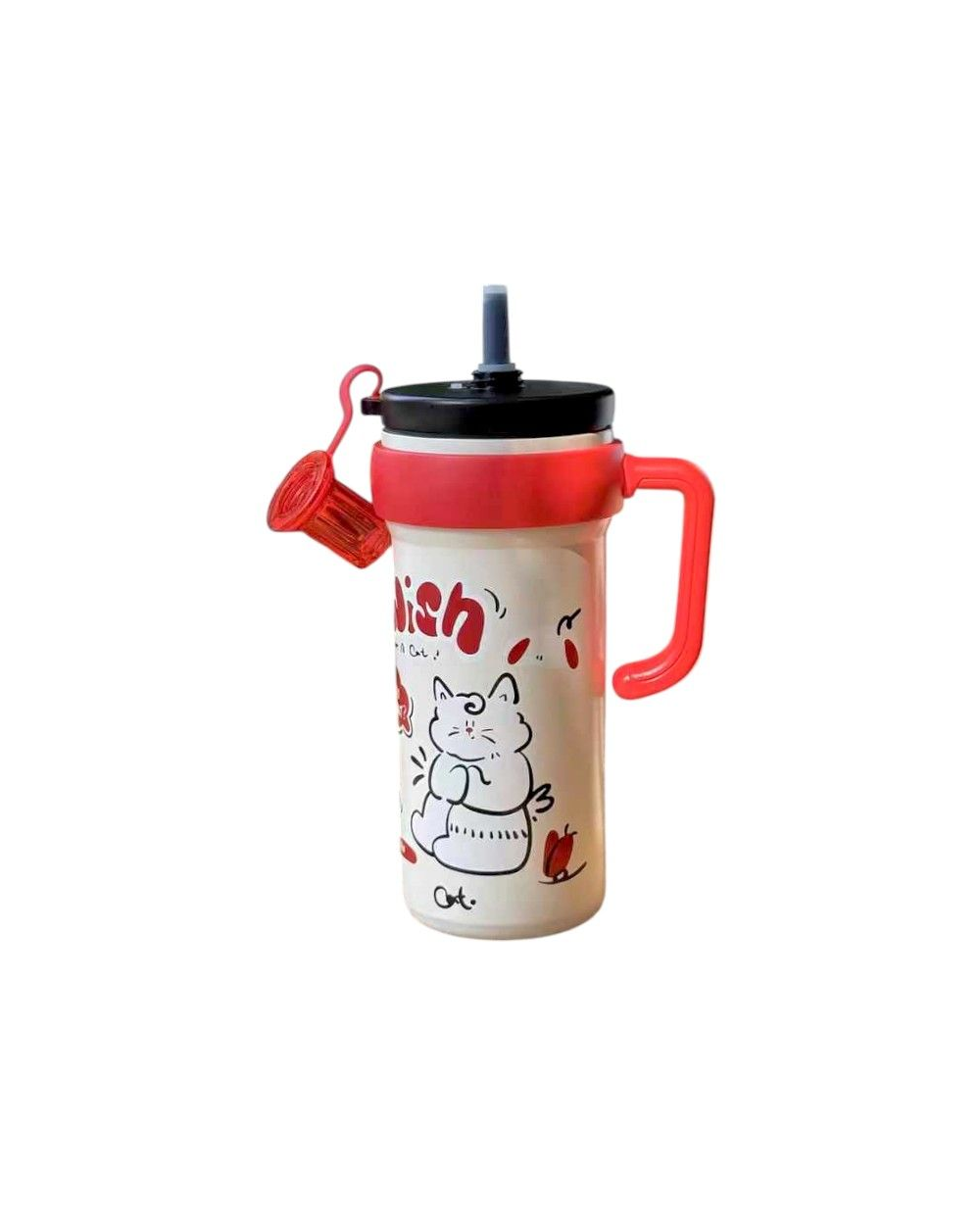 Παιδικό παγούρι-θερμός - 700ml - 696291 - Red