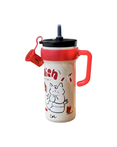 Παιδικό παγούρι-θερμός - 700ml - 696291 - Red