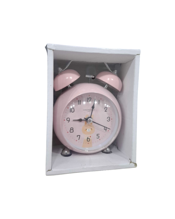 Επιτραπέζιο ρολόι - Ξυπνητήρι - 670-4 - 820186 - Pink