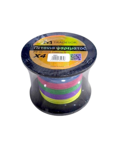 Πετονιά ψαρέματος - Νήμα πολύχρωμο - 300m - 0.35mm