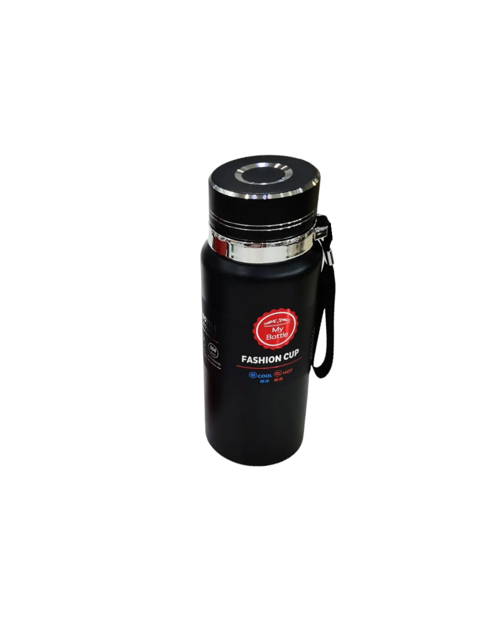 Φορητό παγούρι-θερμός - ZS9207 - 800ml - 192076 - Black