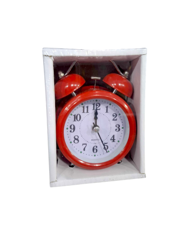 Επιτραπέζιο ρολόι - Ξυπνητήρι - 3301-1 - 330119 - Red