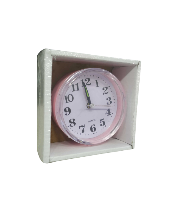 Επιτραπέζιο ρολόι - Ξυπνητήρι - BJ-6625 - 866253 - Pink