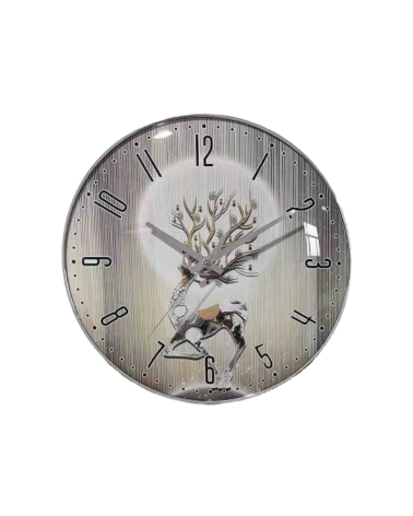 Ρολόι τοίχου - FHS-B625-7 - 505022 - Silver