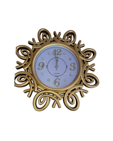 Ρολόι τοίχου Vintage - 862T - 008625 - Gold