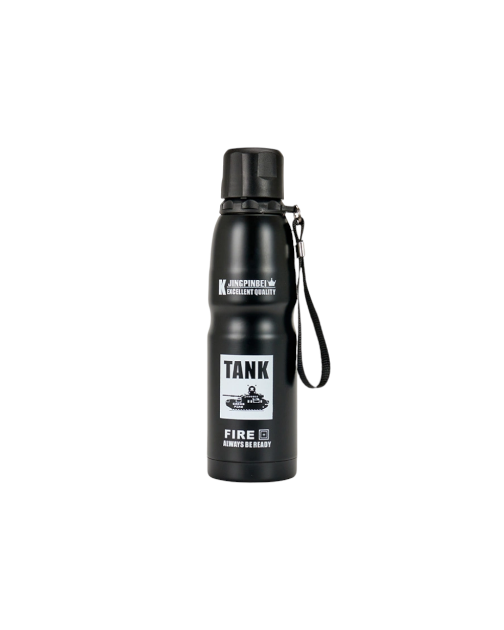 Φορητό παγούρι-θερμός - 550ml - 123873 - Black
