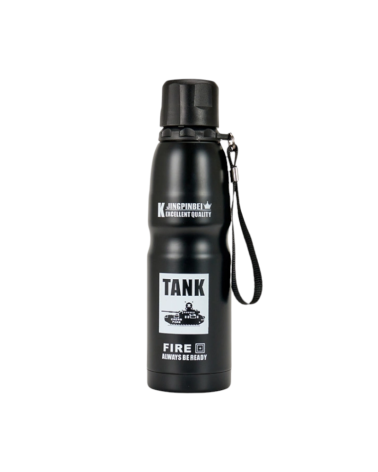 Φορητό παγούρι-θερμός - 550ml - 123873 - Black