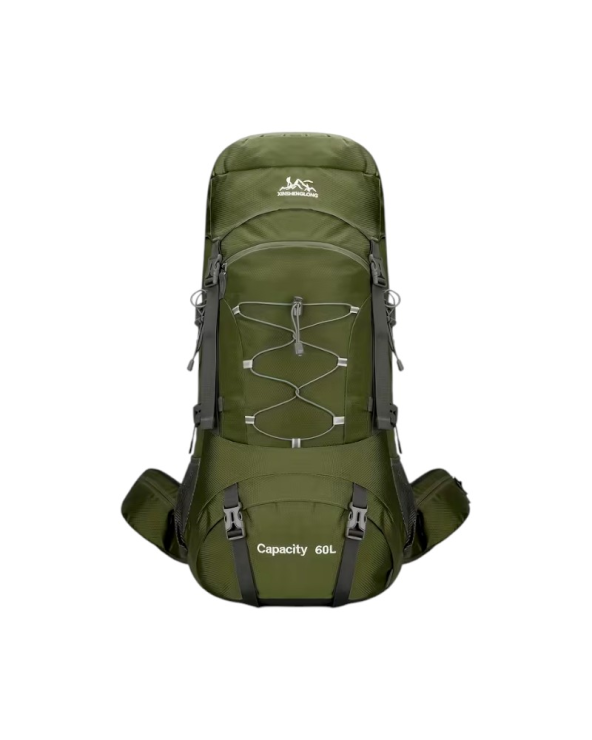 Σακίδιο πλάτης ορειβατικό - H2410 - 60L - 251609 - Green