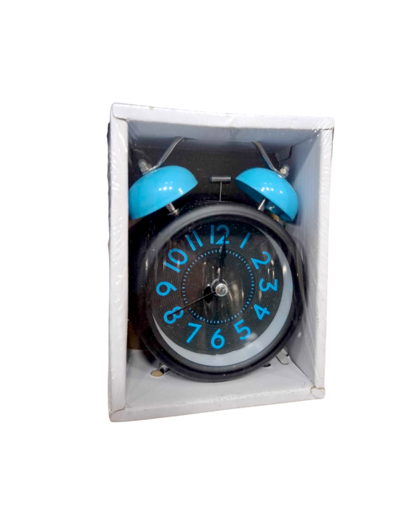 Επιτραπέζιο ρολόι - Ξυπνητήρι - 3301-10 - 301103 - Blue