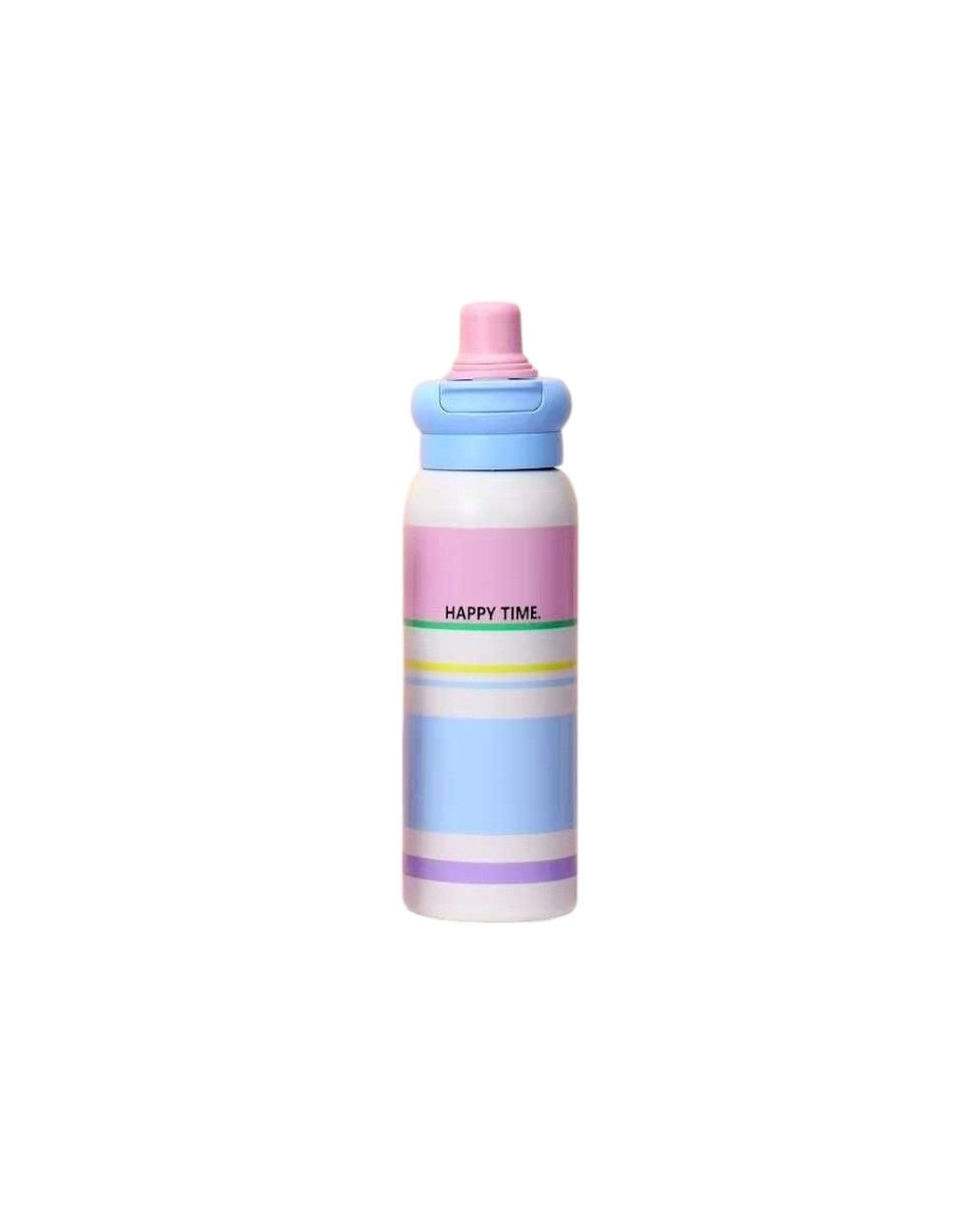 Φορητό παγούρι-θερμός - 600ml - 722337 - Blue/Pink