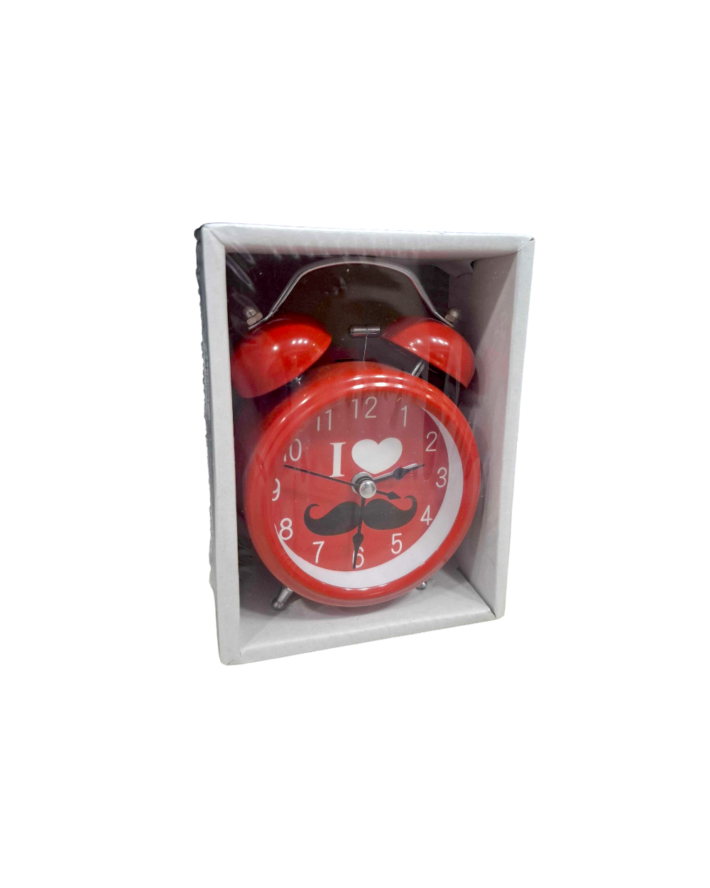 Επιτραπέζιο ρολόι - Ξυπνητήρι - 3301-3 - 330109 - Red