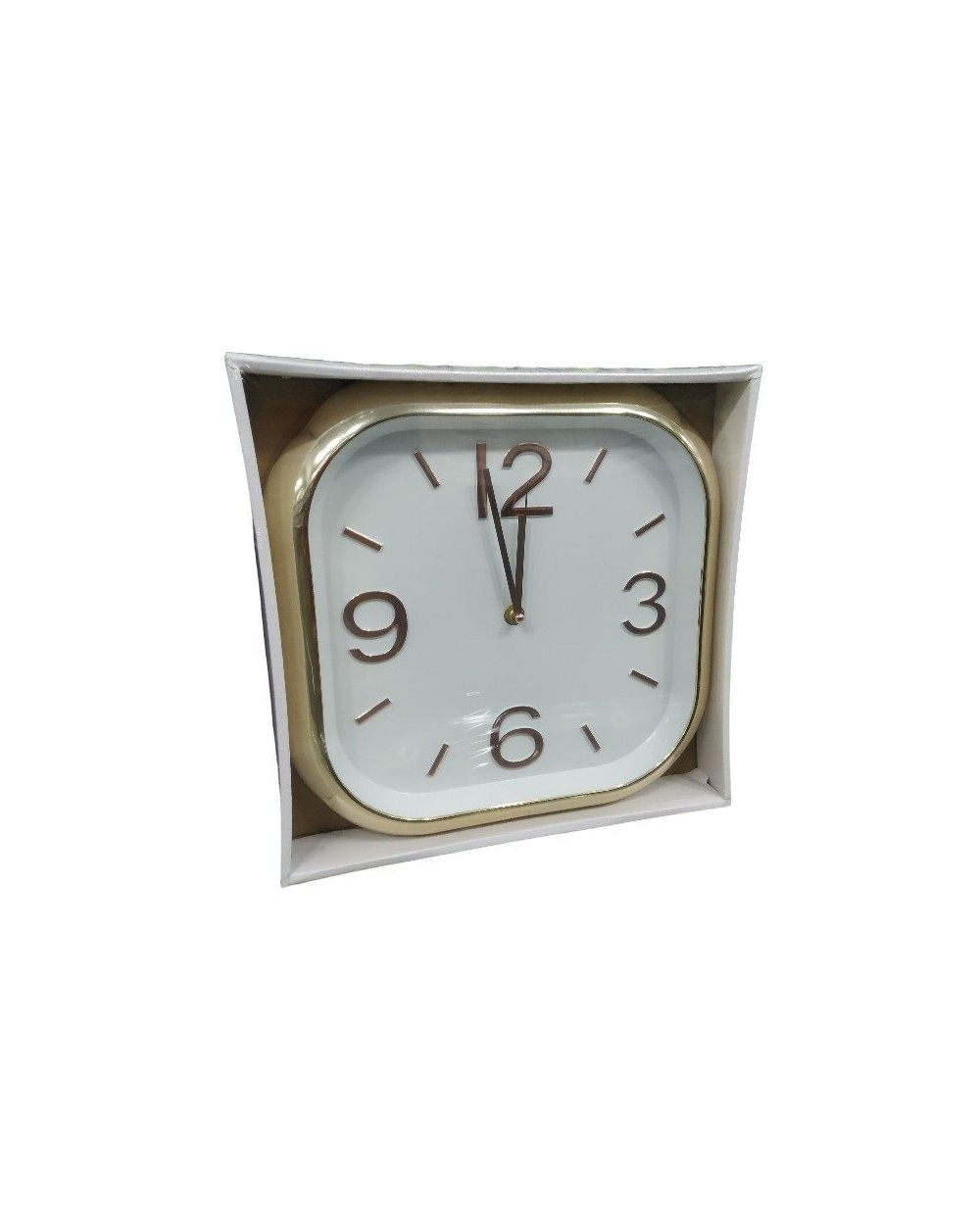 Ρολόι τοίχου - 736D - 120049 - White/Gold