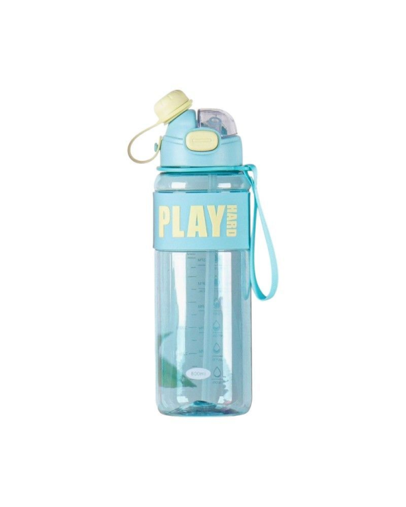 Φορητό παγούρι πλαστικό - 800ml - 722412 - Light Blue