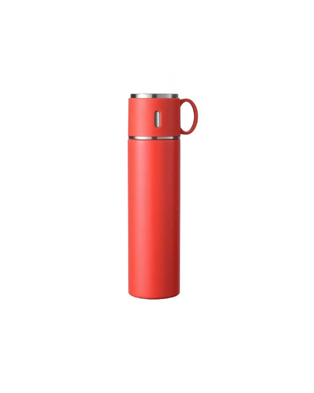 Φορητό παγούρι-θερμός με κούπα - 500ml - 954156 - Red