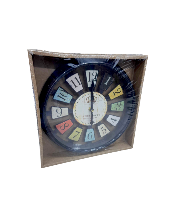 Ρολόι τοίχου - TZ612 - 006126 - Black