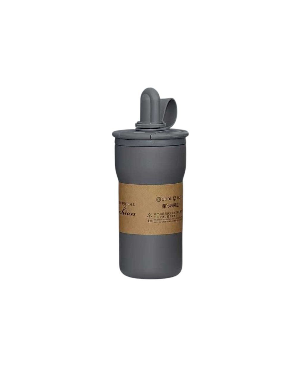Φορητό παγούρι-θερμός - 650ml - 312529 - Grey
