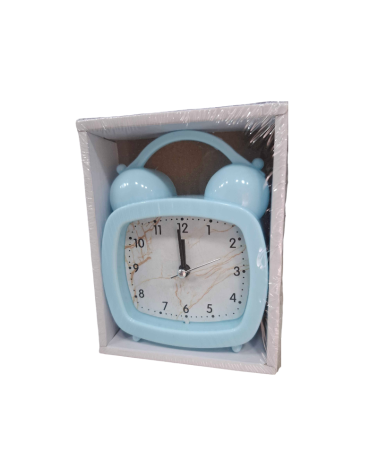 Επιτραπέζιο ρολόι – Ξυπνητήρι - 618D - 906182 - Blue