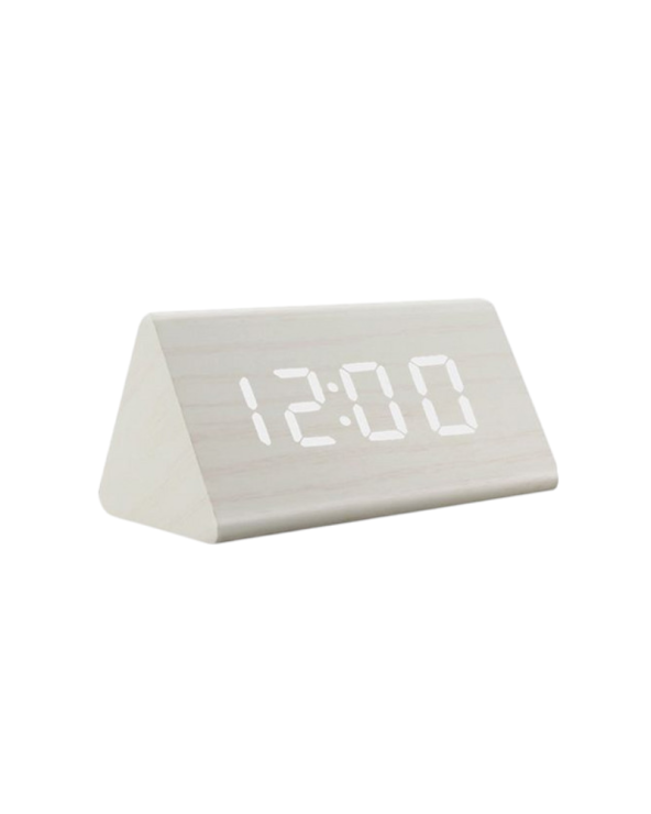 Ψηφιακό ρολόι - Ξυπνητήρι - ET011 - 909443 - White