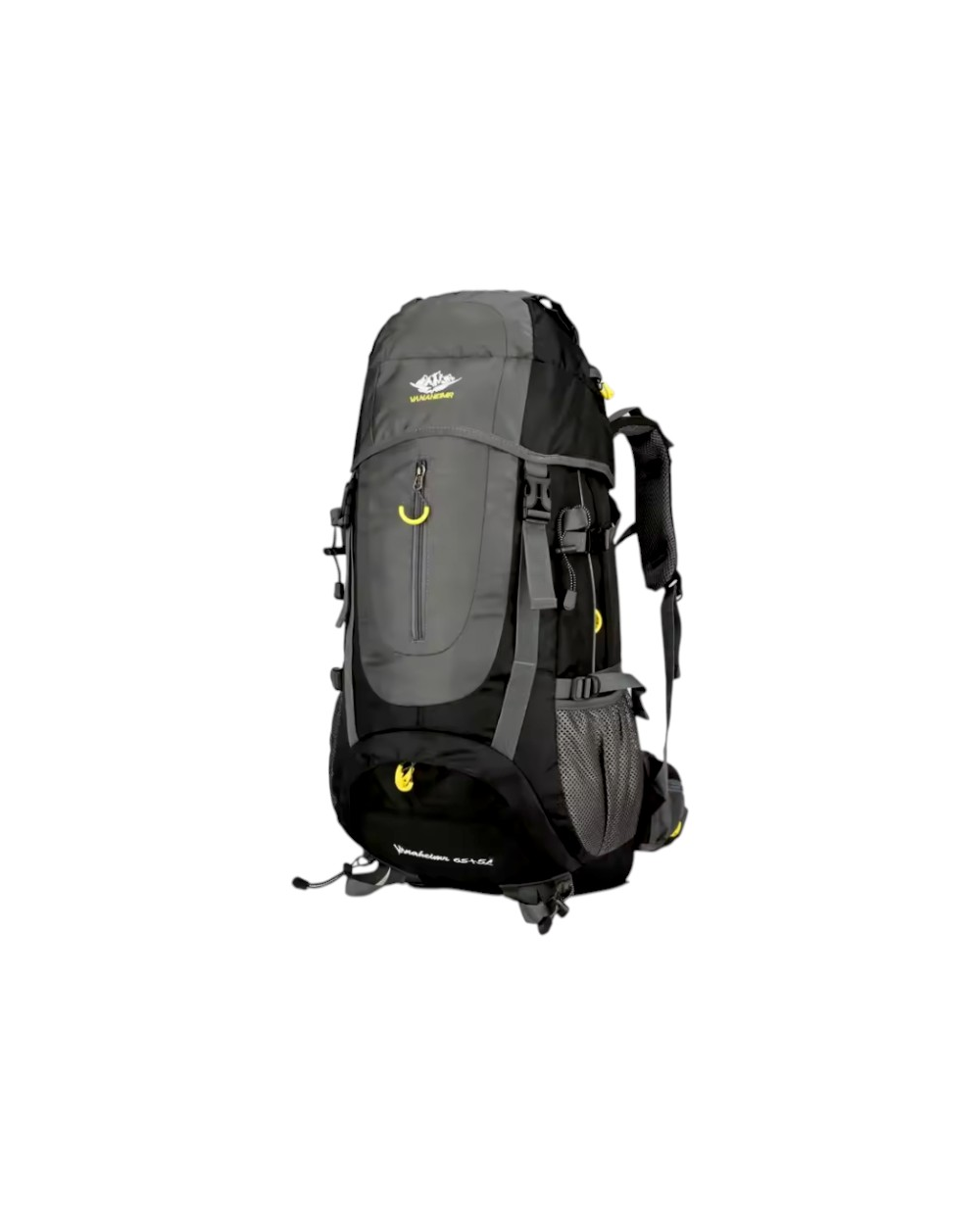 Σακίδιο πλάτης ορειβατικό - 2303 - 65+5L - 251524 - Black