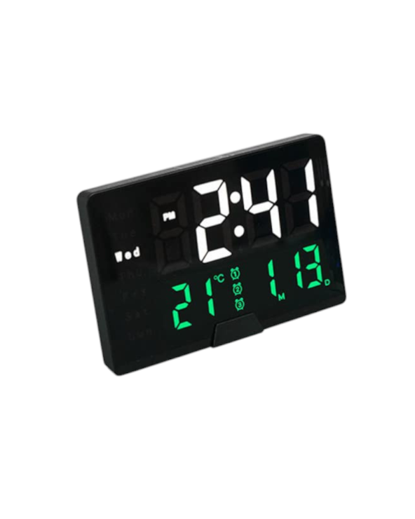 Ψηφιακό ρολόι - Ξυπνητήρι - 6627 - 466271 - Black