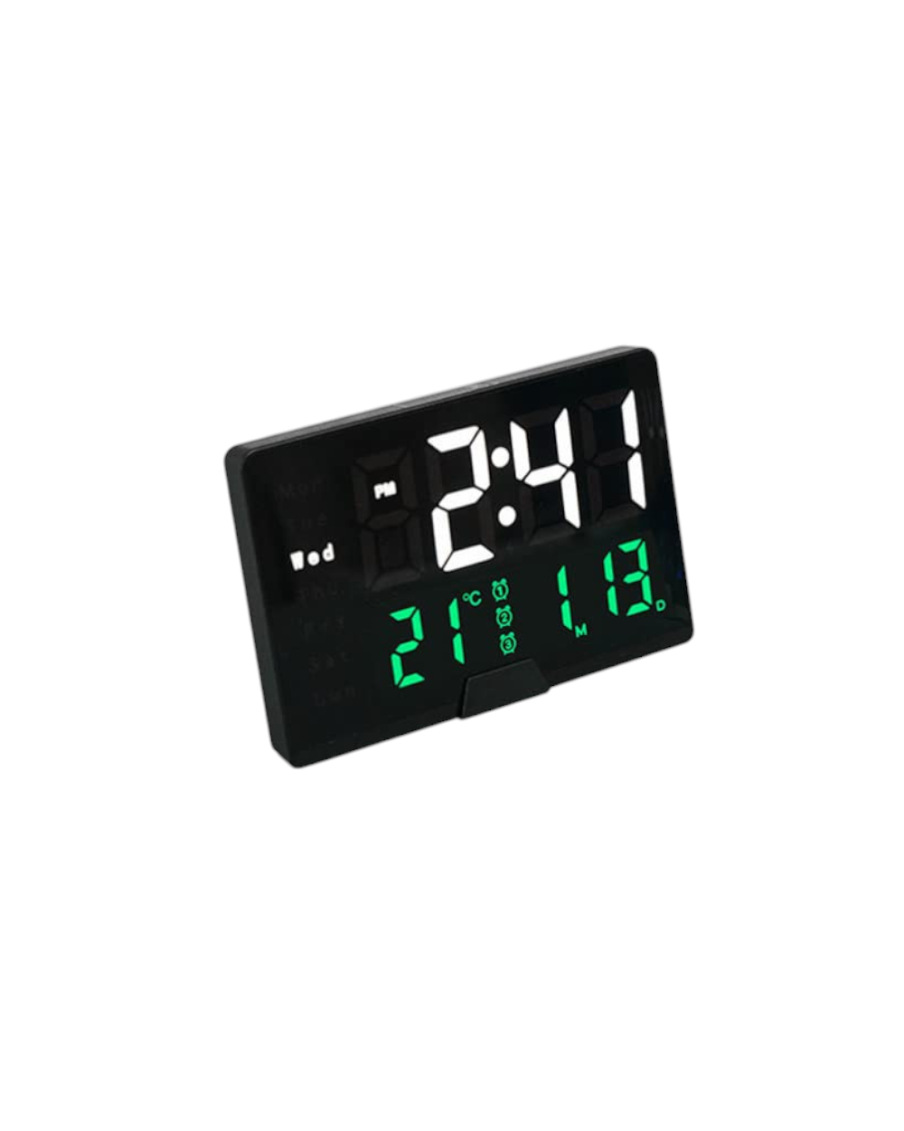 Ψηφιακό ρολόι - Ξυπνητήρι - 6627 - 466271 - Black