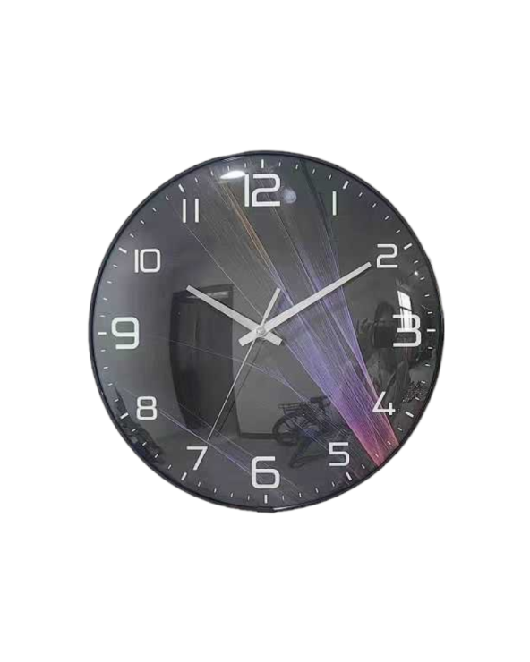Ρολόι τοίχου - FHS-B625-13 - 505039 - Black/Purple