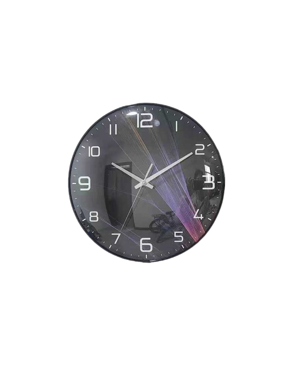 Ρολόι τοίχου - FHS-B625-13 - 505039 - Black/Purple