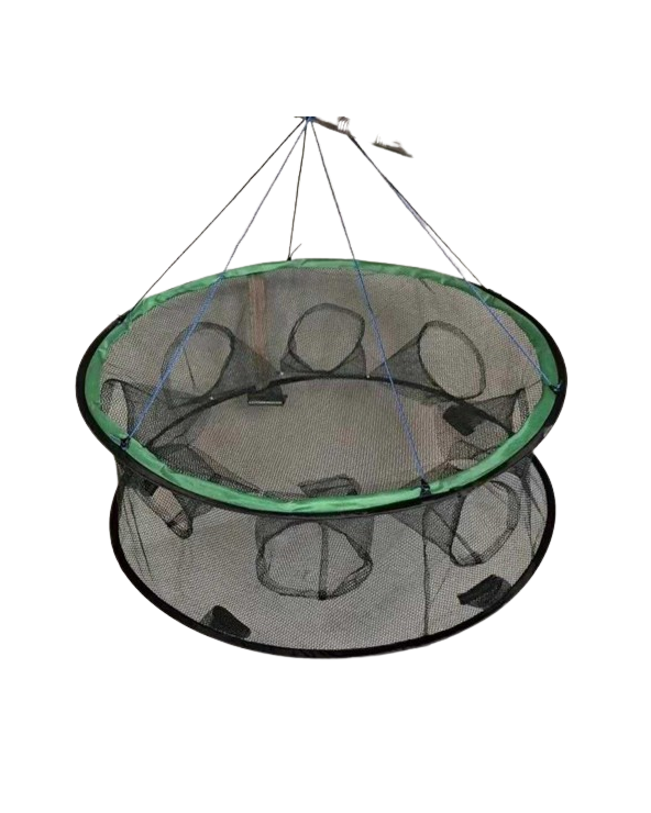 Πτυσσόμενη παγίδα ψαρέματος - Κιούρτος με 8 εισόδους - 70x26cm