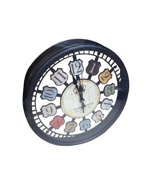 Ρολόι τοίχου - TZ682H - 016828 - Black