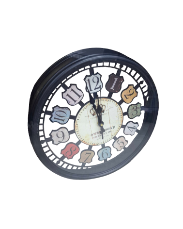 Ρολόι τοίχου - TZ682H - 016828 - Black