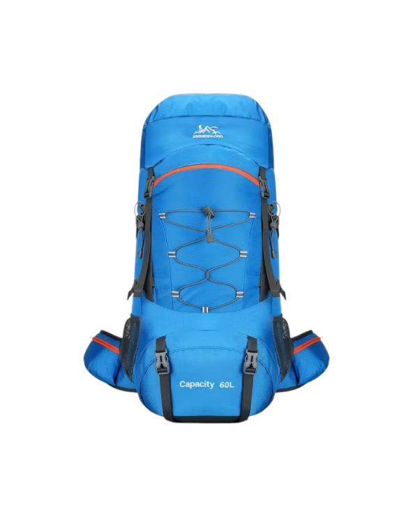 Σακίδιο πλάτης ορειβατικό - H2410 - 60L - 251609 - Light Blue