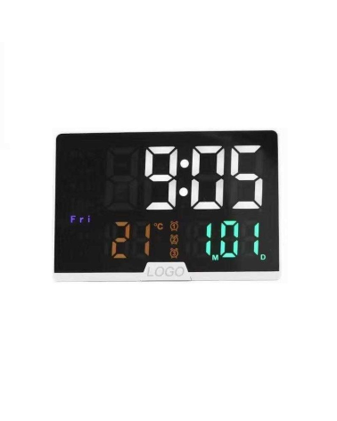 Ψηφιακό ρολόι - Ξυπνητήρι - 6627 - 466271 - White