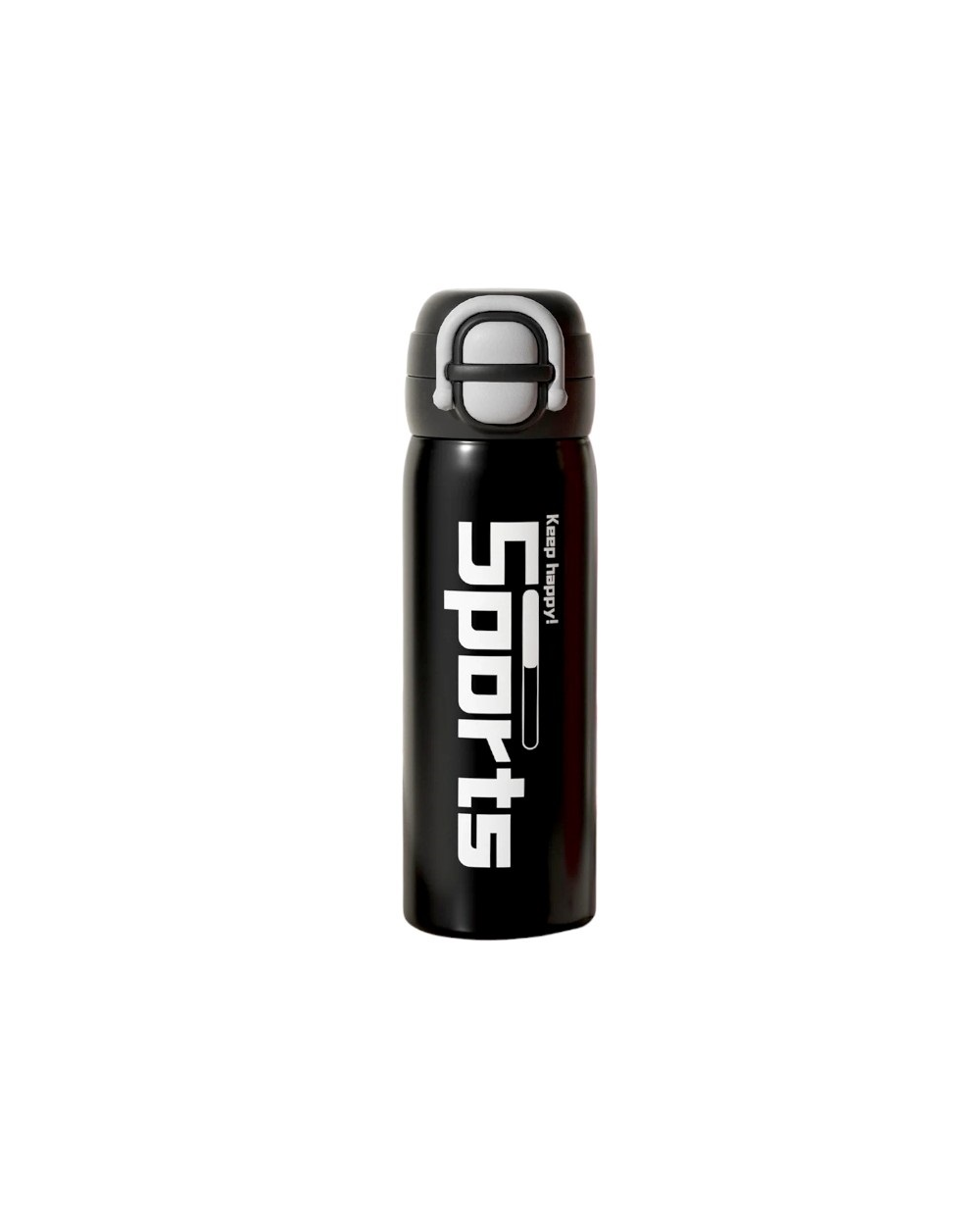 Φορητό παγούρι-θερμός - 600ml - 696420 - Black