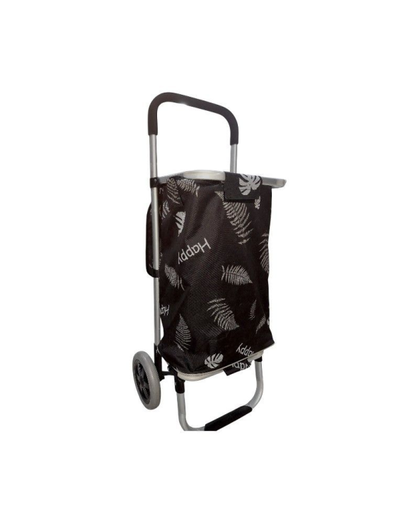 Υφασμάτινο καρότσι λαϊκής - ZZ602 - 981294 - Black