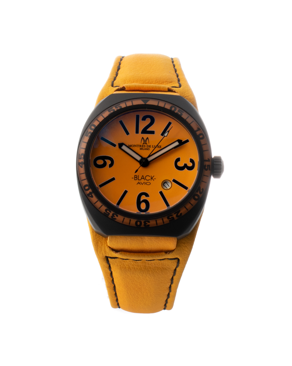 WATCH MONTRES DE LUXE UNISEX 09BK-2502 (40MM)