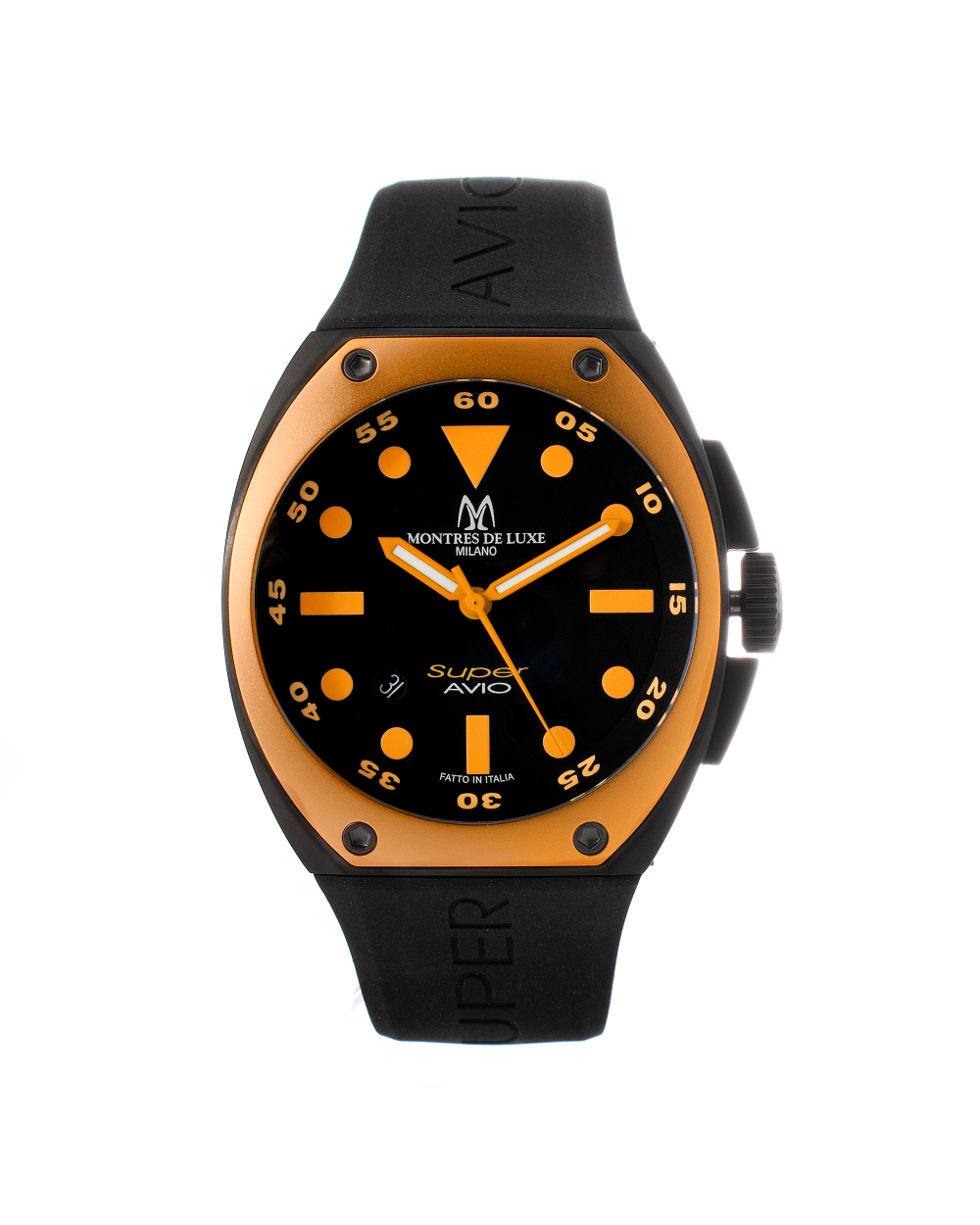 WATCH MONTRES DE LUXE MAN 09SA-BK-1002 (48MM)