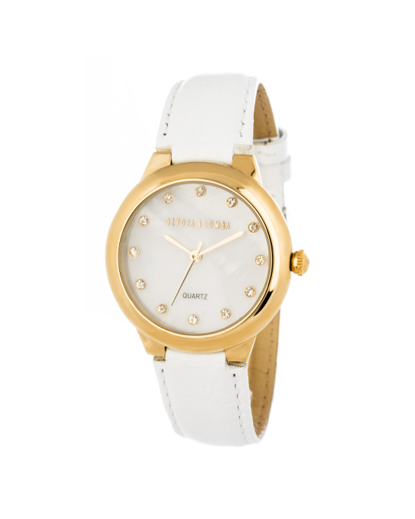WATCH DEVOTA & LOMBA WOMAN DL006WN-02WHI (35MM)