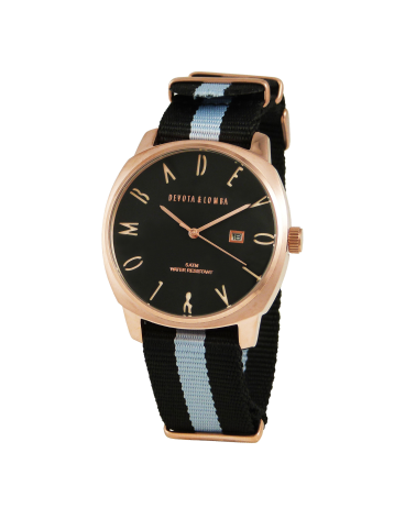 WATCH DEVOTA & LOMBA MAN DL008MSPBK-GR (42MM)