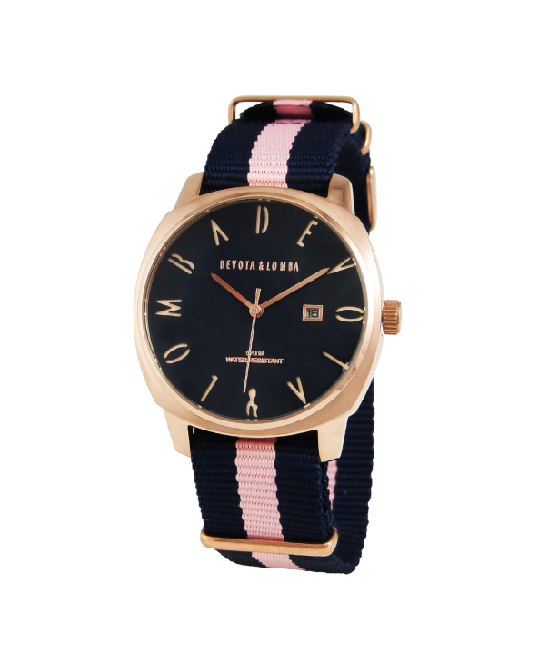 WATCH DEVOTA & LOMBA UNISEX DL8MSPBLPK3BU (42MM)