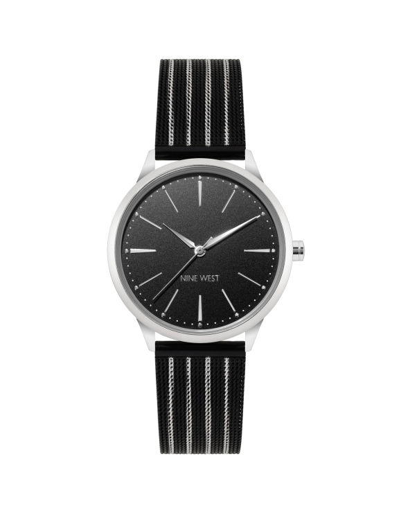 WATCH NINE WEST WOMEN NW-2567SVBK (36MM)