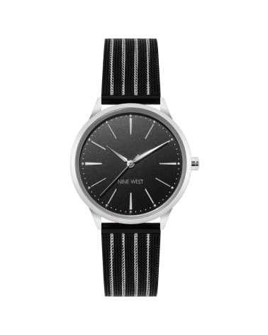 WATCH NINE WEST WOMEN NW-2567SVBK (36MM)