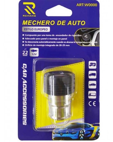 Αναπτήρας αυτοκινήτου - Ανταλλακτικό - HQ-6304 - 22mm - 12V